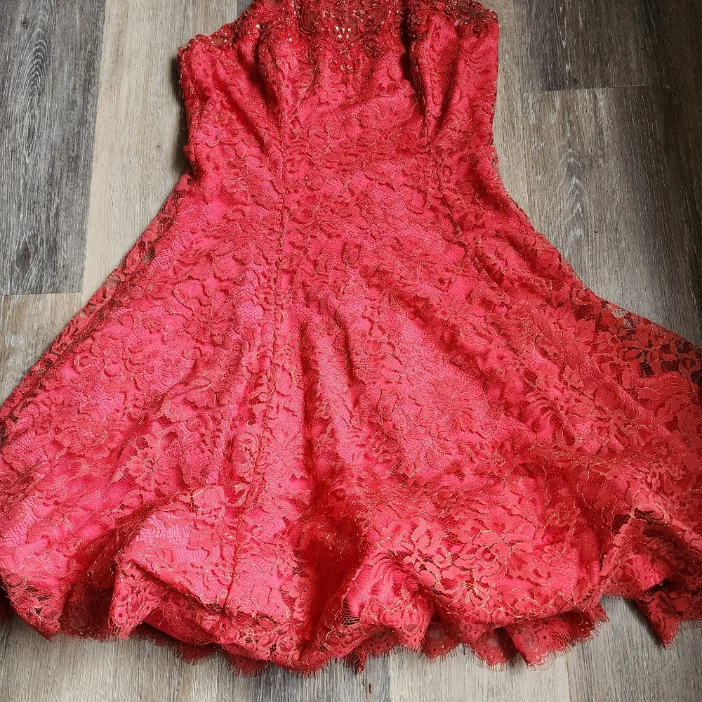MARCHESA NOTTE LACE DRESS - Picture 5 of 16